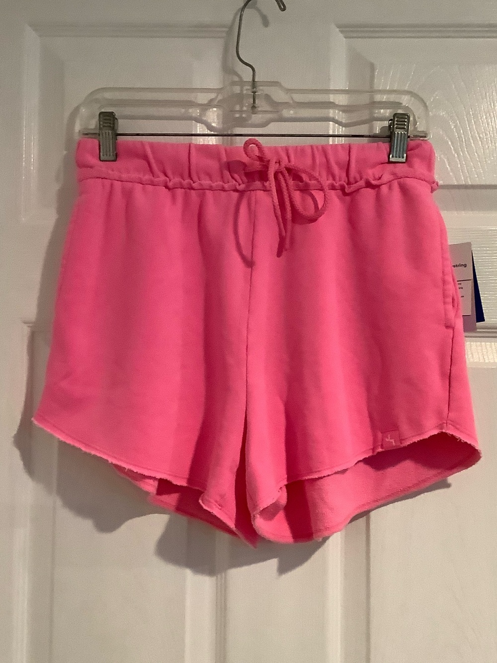 NWT JOY LAB Neon Pink High Rise Athletic Gym Workout Athleisure Summer Shorts S